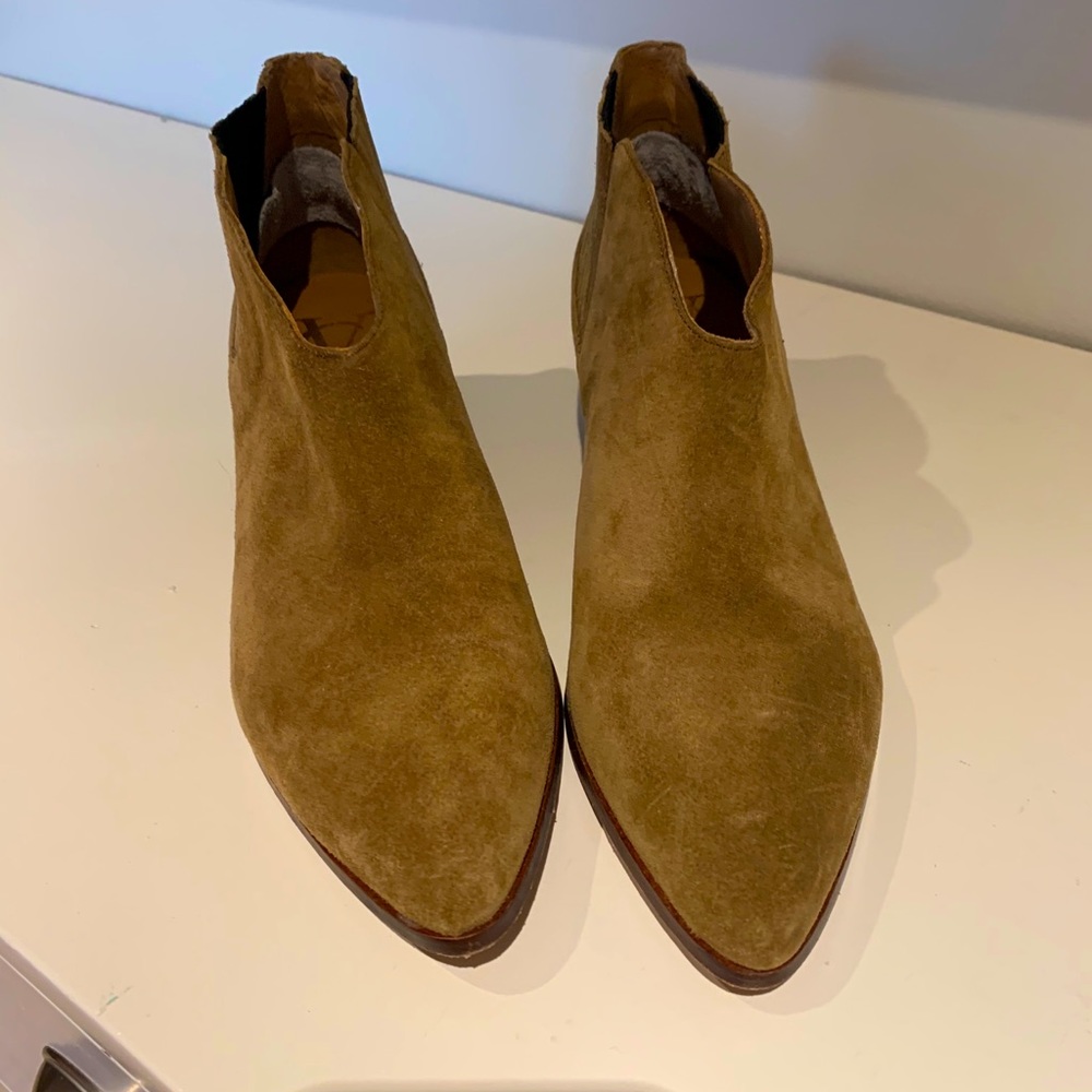 Vince Camuto suede booties size 8